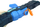 Pistoletë me uj Leantoys Water Gun, 1000 ml, rreze 8 m, blu