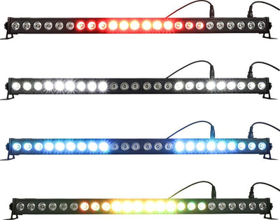 LED bar skenik Light4Me DECO BAR 24 RGBW V2 IR, 24 LED, DMX, i zi