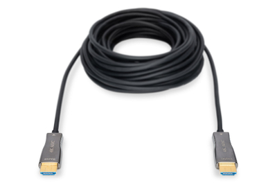 Kabllo HDMI Digitus AK-330125-100-S, 10m, 4K UHD, e zezë