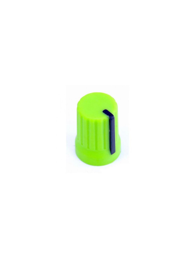 Kapak poteciometri DJ TECHTOOLS Chroma Caps Super Knob 0, gome, për mikser DJ, jeshil i ndezur