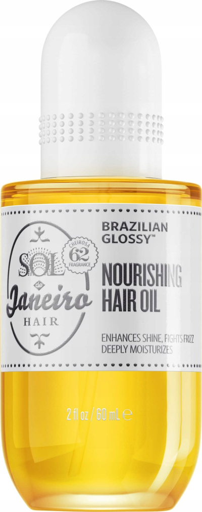 Vaj flokësh Sol De Janeiro Brazilian Glossy, ushqyes, 60 ml