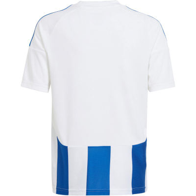 Спортска блуза adidas Striped 24 Jr IW2134, за деца, AEROREADY, сина и бела