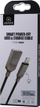 Kabllo karikimi Usams USB-A USB Lightning, 1.9 m, e zezë