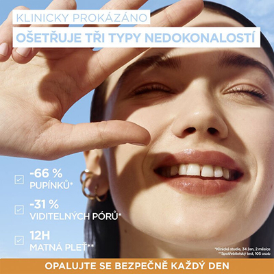 Krem mbrojtës ndaj diellit Garnier Niacinamide SPF 50+ Ambre Solaire, 40 ml