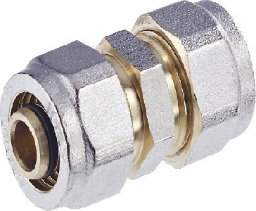 Rakorderë reduktuese Comap TurboSKIN, 20x16 mm, kompresion, e kuqe