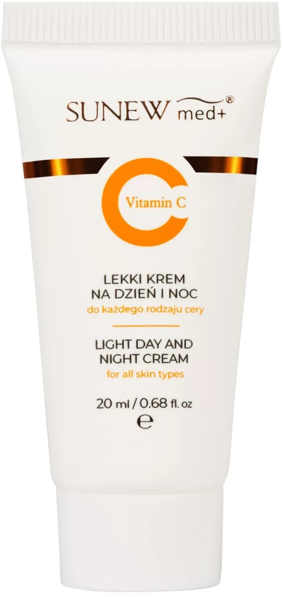 Kрем за лице SunewMed+ Light Day and Night, 20 ml, хидратантен, за ден и ноќ