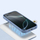 Kallëp‑portofol DUX DUCIS Lawa Series për iPhone 16 Pro Max, 2 në 1, MagSafe, blu