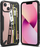 Kllasë telefoni Ringke Fusion X për iPhone 13 Mini 5.4\", e zezë e tejdukshme