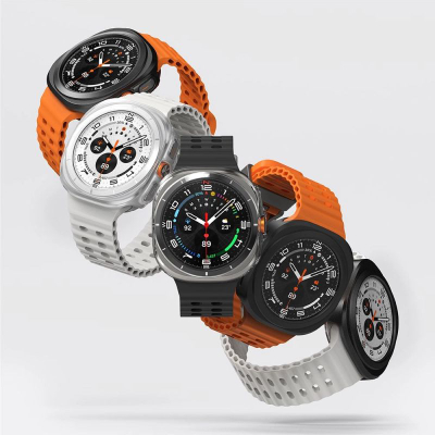 Mbështjellës ore Ringke Galaxy Watch Ultra Slim Glass, polikarbonat, xham i temperuar, transparent