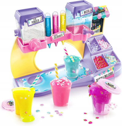 Set lodrash slime Mini Food Canal Toys, kreativ, shumëngjyrësh