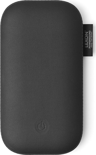 Powerbank me bokse Lexon LA128N, 5000mAh, wireless Qi, e zezë