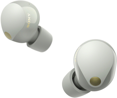 Dëgjuese Sony Noise Canceling WF-1000XM5, të argjendta