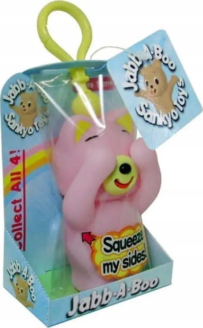 Lodër interaktive Jabb-a-Boo, 10cm, me tinguj dhe kapëse, shumëngjyrëshe