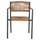 Karrige Ster prej alumini 55,5x53x78Hcm (HM5786.12), bezhë