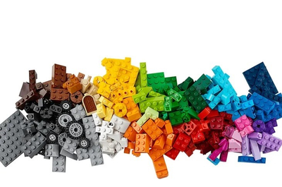Set konstruktiv LEGO Medium Creative Brick Box, 484 pjesë, shumëngjyrëshe