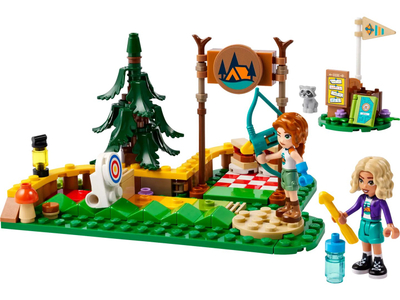 Set lodër LEGO Friends Archery Range 42622, kamp veror, për fëmijë 6+