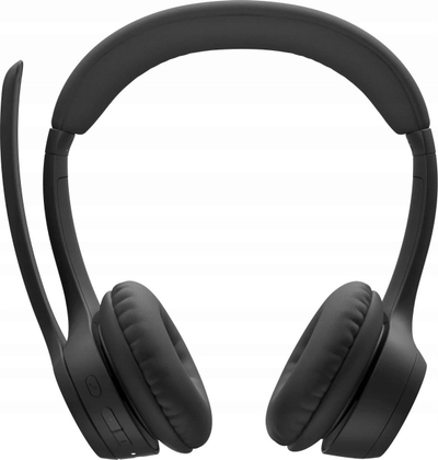Kufje pa tela Logitech Zone 300, Bluetooth 5.3, 16 orë bateri, ngjyrë grafit