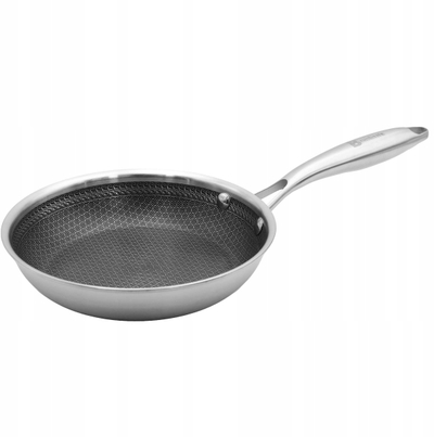 Tigan skuqjeje Brunbeste Traditional, 30 cm, sipërfaqe jo ngjitëse, argjendtë