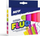 Shkumësa trotuari MFP Oval Sidewalk Chalk M Fluo, set me 6 ngjyra neon, shumëngjyrëshe