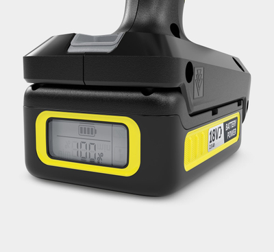 Larëse presioni portative Karcher KHB 6 Battery Set, 18V, 24 bar, e verdhë e zezë
