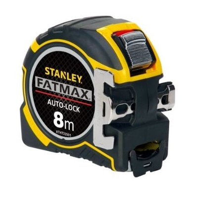 Metër matës Stanley FatMax Autolock XTHT0-33501, 8m, 32mm, i verdhë