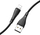 Kabllo USB në Lightning Mcdodo CA-7440, 0.2m, 2.4A, e zezë