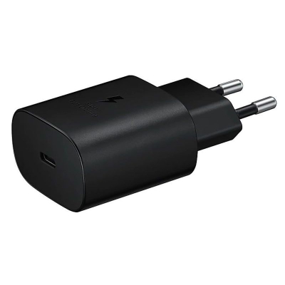 Полнач за мрежа Samsung EP-TA800, 25W, USB-C, црн