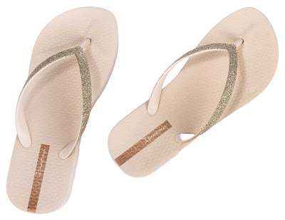 Papuçe për femra Ipanema Mesh Chic Plat 83386-BD734, bezhë