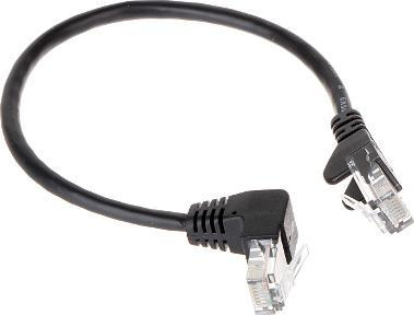 Kabllo rrjeti UTP PATCHCORD RJ45/0.25-PK/B, Cat 5e, 0.25 m, e zezë