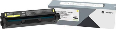 Toner për printer Lexmark 20N20Y0, origjinal, i verdhë