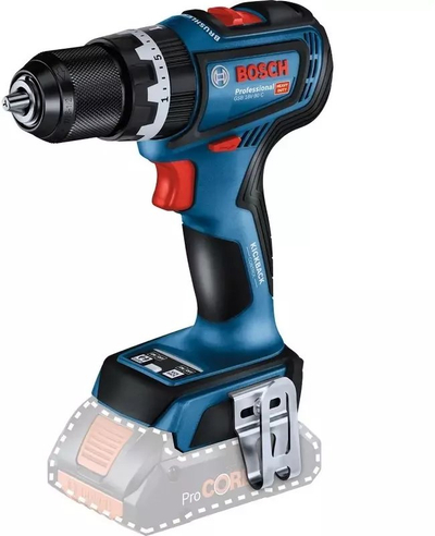 Ударна бушилка GSB 18V-90 C, без кабел, бесчеткаста, без батерија