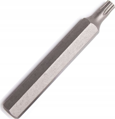 Bit TORX T30, 10mm, 75mm, metalik