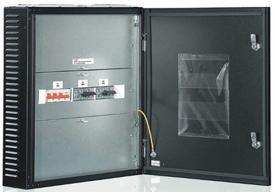 Panel bypass i jashtëm për UPS P-105000088-002, njëfazore deri 15 kVA, kuti metalike, i zi