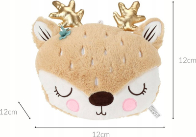 Jastëk dekorativ për kalamajt Home Styling Collection Reindeer, 28 x 25 x 10 cm, shumëngjyrësh