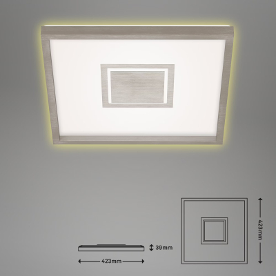 Ndriçues Briloner LED 42,3cm, 22 W, 3000lm, ari