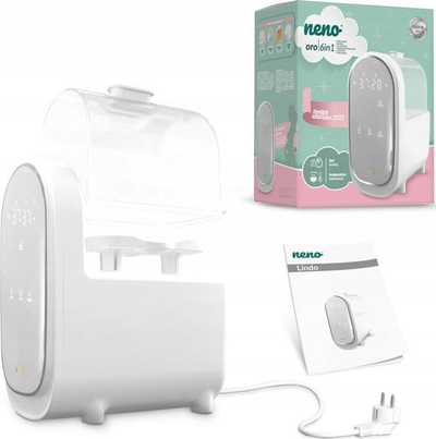 Ngrohës edhe sterilizues Neno Lindo 6‑në‑1, i bardhë