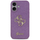 Kapak telefoni Guess Fixed Glitter Big 4G GUHCP17SHG4SGL, për iPhone 17, me shkëlqim, lejla