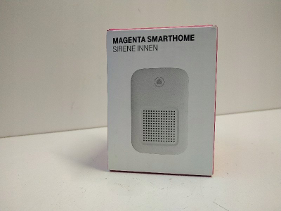Sirena inteligjente Telekom Smart Home, wireless DECT, 85 dB, e bardhë