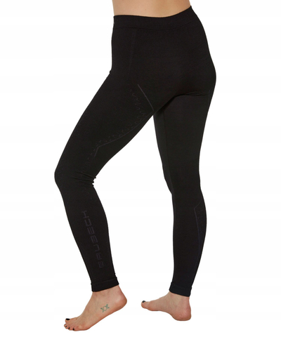 Leggins sportive për goca, për biçikletë dhe motor, madhësia S, të zeza