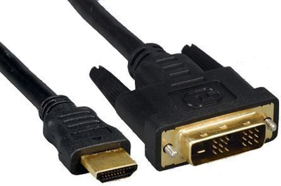 Kabllo HDMI në DVI-D MicroConnect HDM191811.5, 1.5m, e zezë