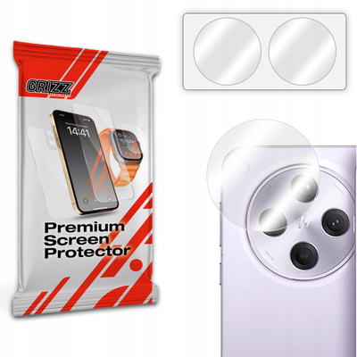 Set xhami mbrojtës për kamerë, 2 copa, për Oppo Find X8s Plus, transparent