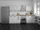 Set kuzhine Topeshop Kitchen Furniture Set 200, 200 cm, dekor lisi artisan, e bardhë