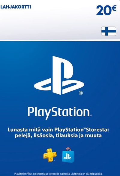 Kartë dhurate Sony PlayStation Network, 20€, digjitale, blu