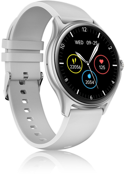 Smartwatch Niceboy Watch Pixel 2, ekran 1.38", Bluetooth 5.3, argjend