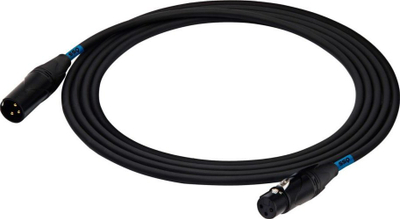 Kabllo audio SSQ XX2, XLR mashkull me XLR femër, 2m, e zezë