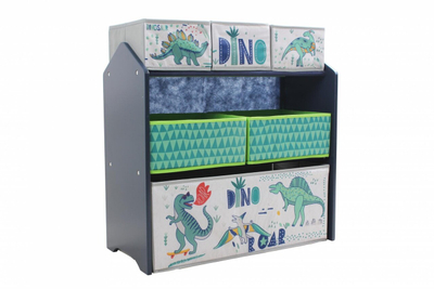 Dollap lodrash U-grow Dino, 63x30x60 cm, MDF, shumëngjyrësh