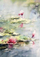 Kartolinë me zarf Water Lily, 12x18cm, shumëngjyrëshe