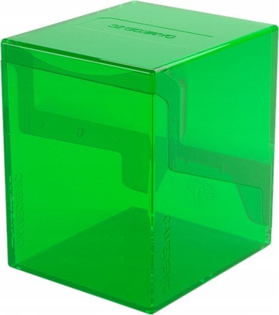 Kuti letrash Gamegenic Bastion 100+ XL, për mbi 100 letra me mbrojtëse të dyfishta, ngjyrë jeshile