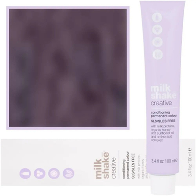 Ngjyrë flokësh Milk Shake Creative, 100ml, 4.7 Medium Purplish Brown, kafe mesatare vjollcë