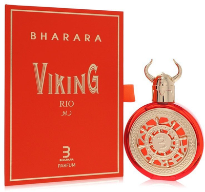 Parfum Bharara Viking Rio Eau de Parfum, 100ml, unisex, i kuq